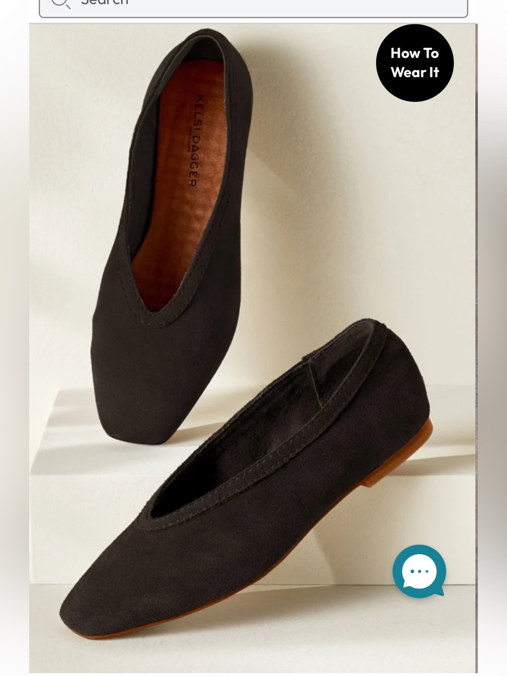 Kelsi Dagger Freya Suede Ballet Flats